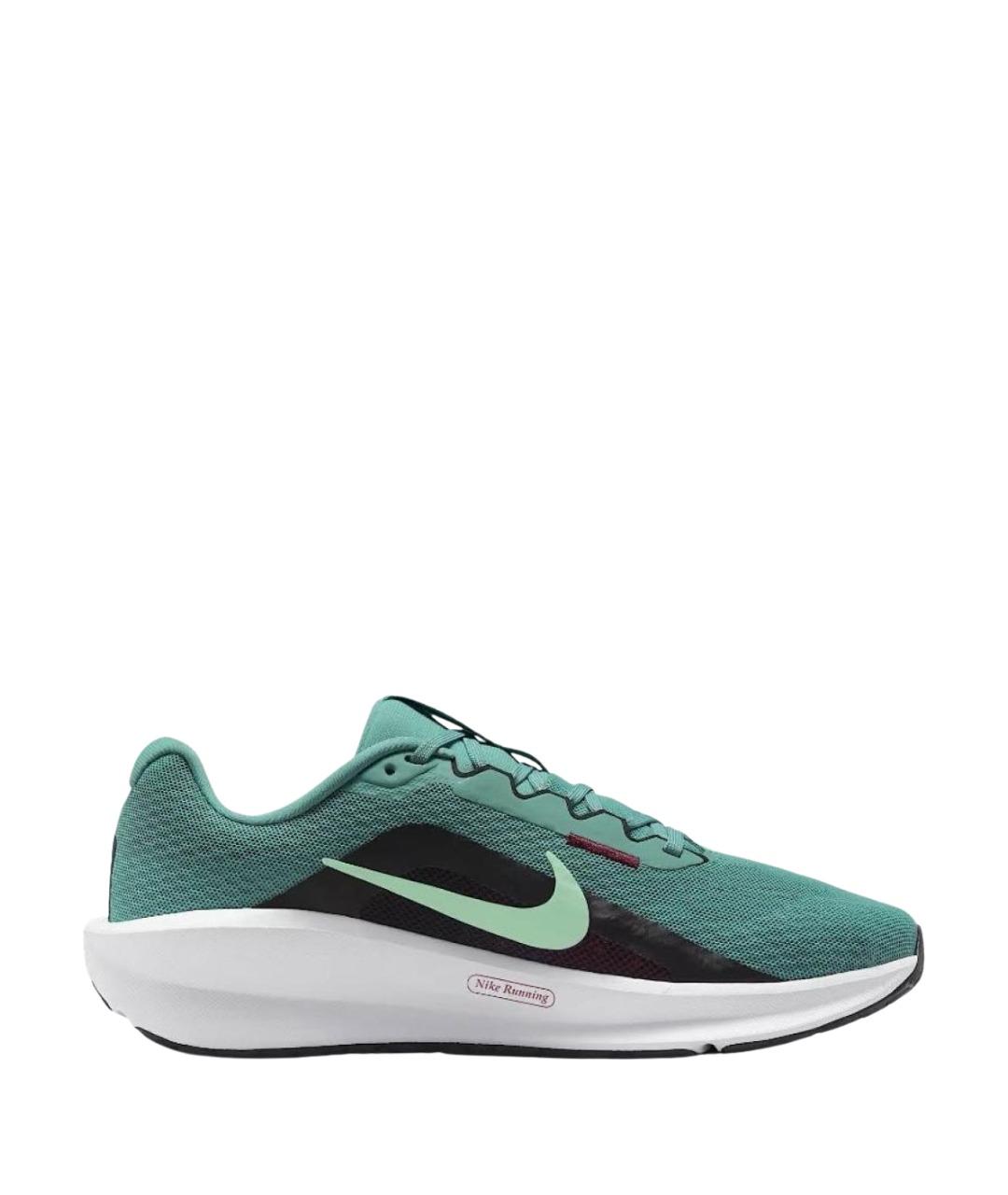 NIKE Зеленые текстильные кроссовки, фото 1