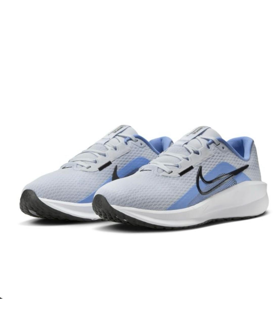 NIKE Серые текстильные кроссовки, фото 3