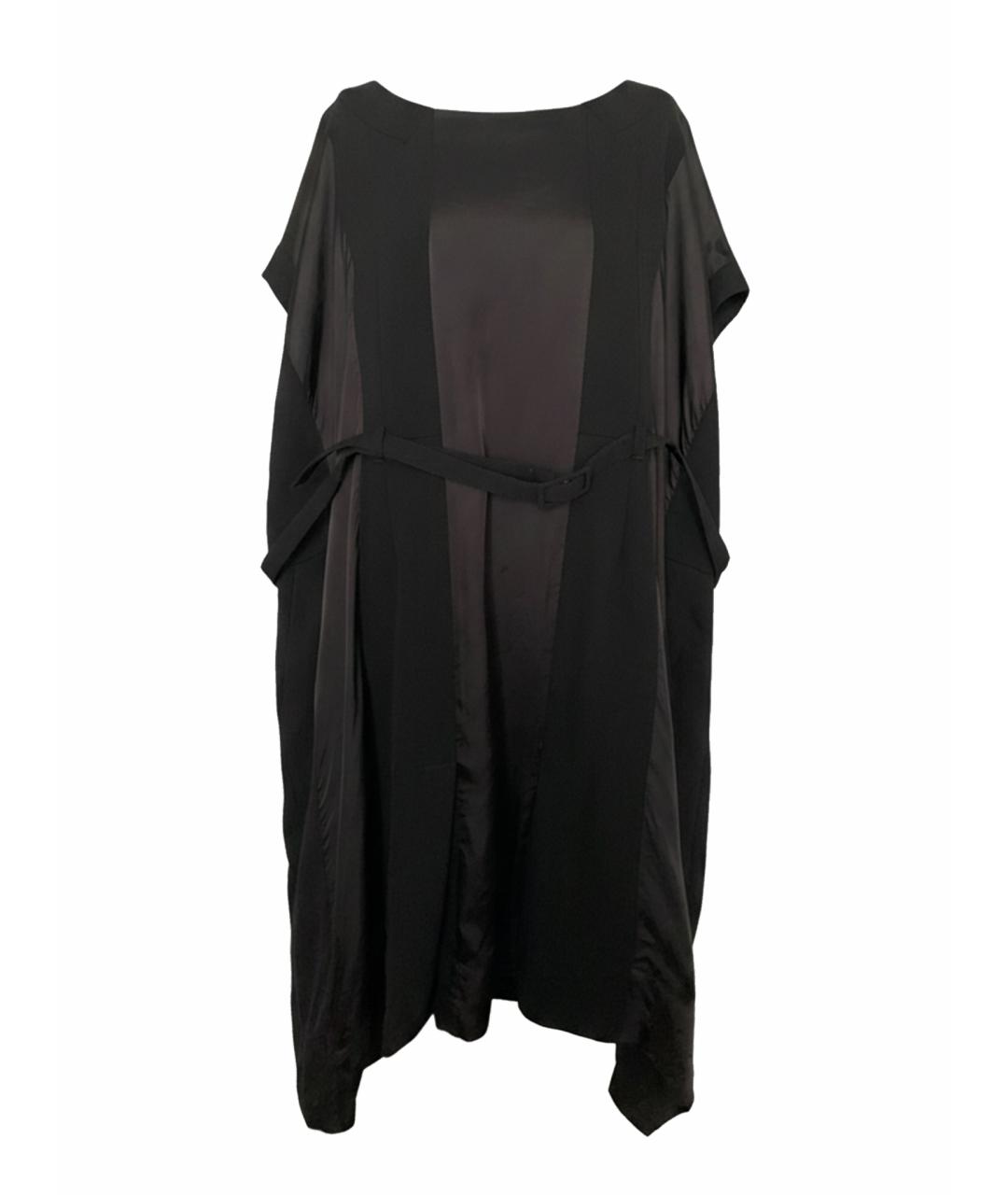 MAISON MARGIELA Черное вискозное повседневное платье, фото 1