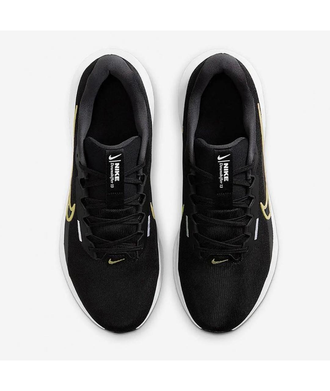 NIKE Черные текстильные кроссовки, фото 4