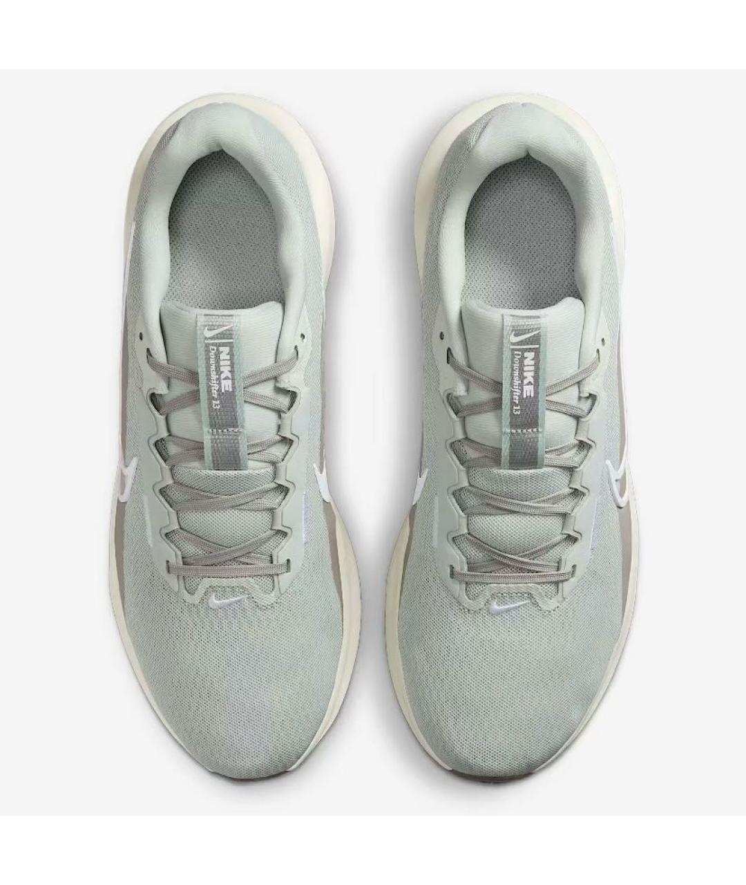 NIKE Зеленые текстильные кроссовки, фото 2