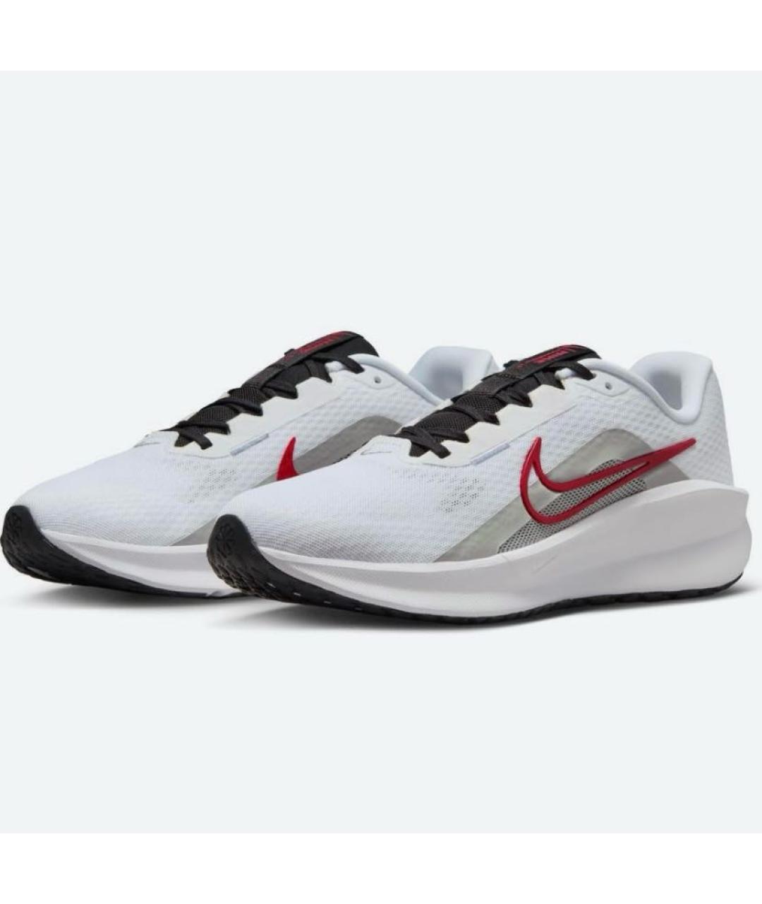 NIKE Белые текстильные кроссовки, фото 2