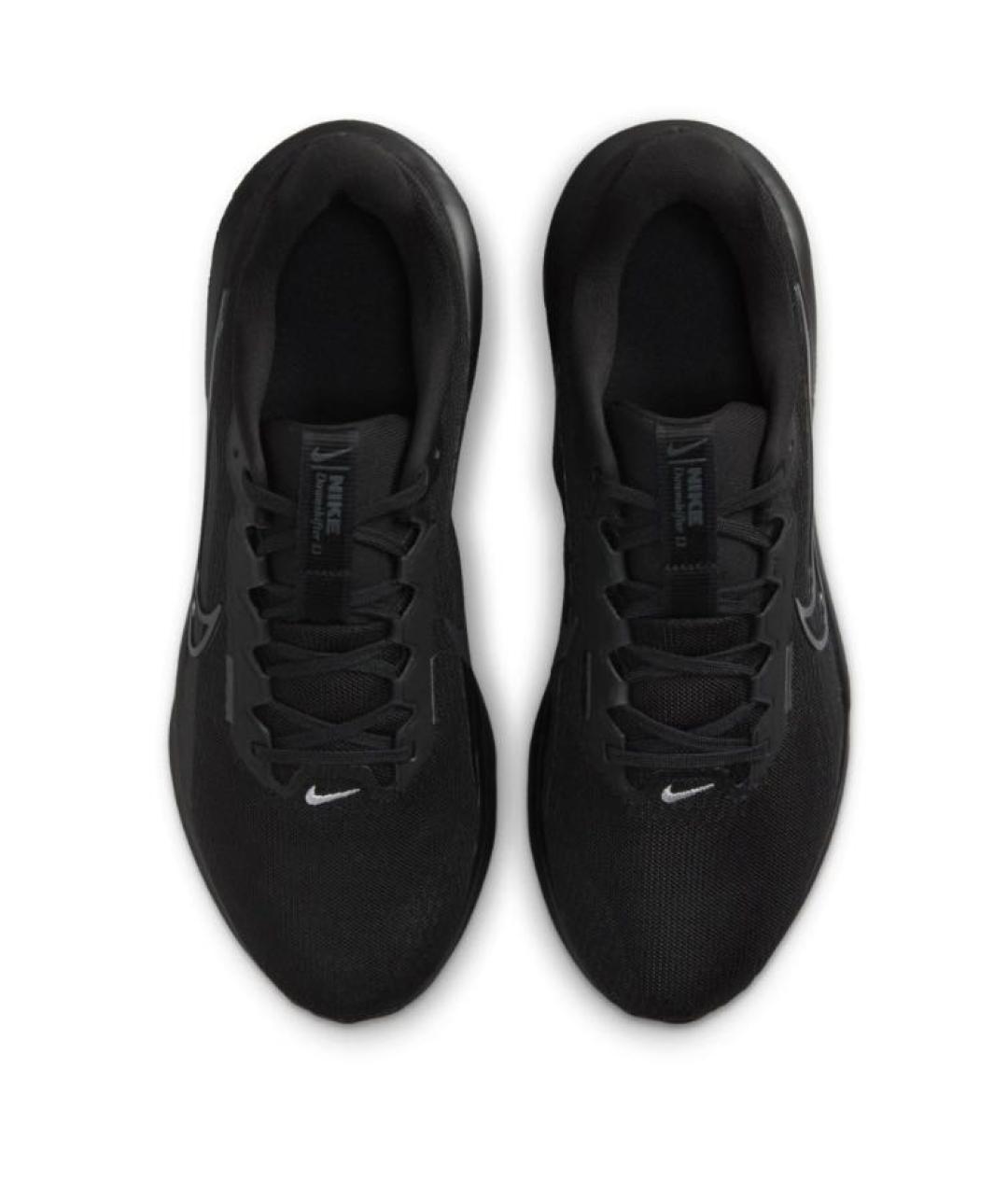 NIKE Черные текстильные кроссовки, фото 2