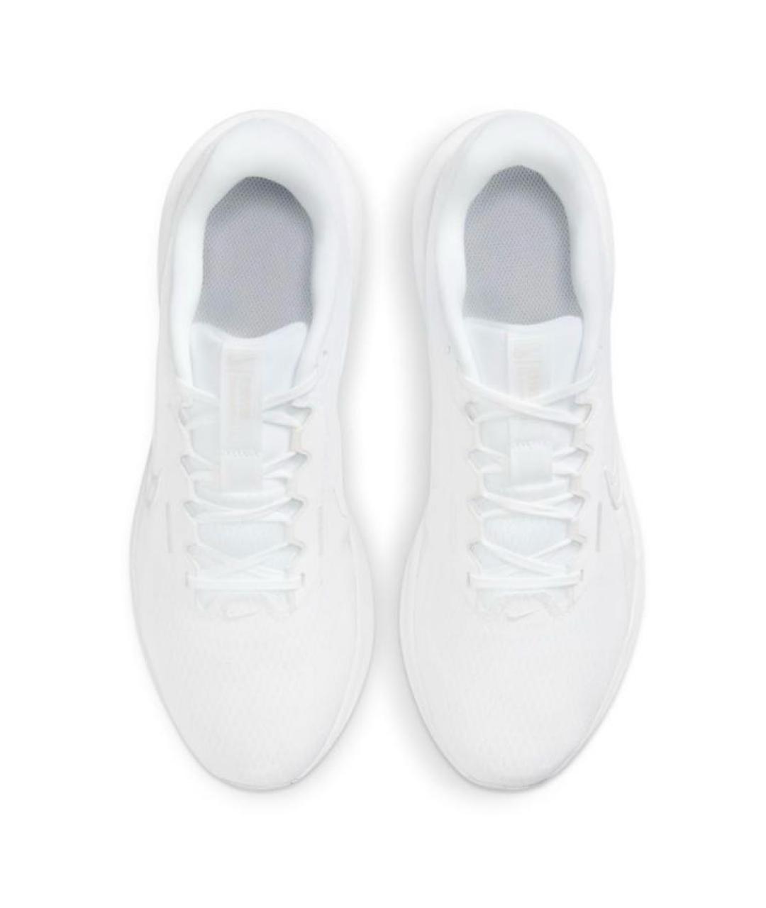 NIKE Белые текстильные кроссовки, фото 2