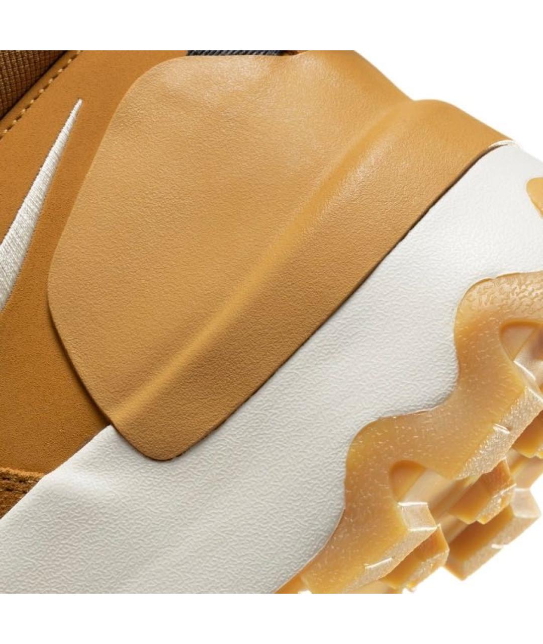 NIKE Бежевые кожаные ботинки, фото 3