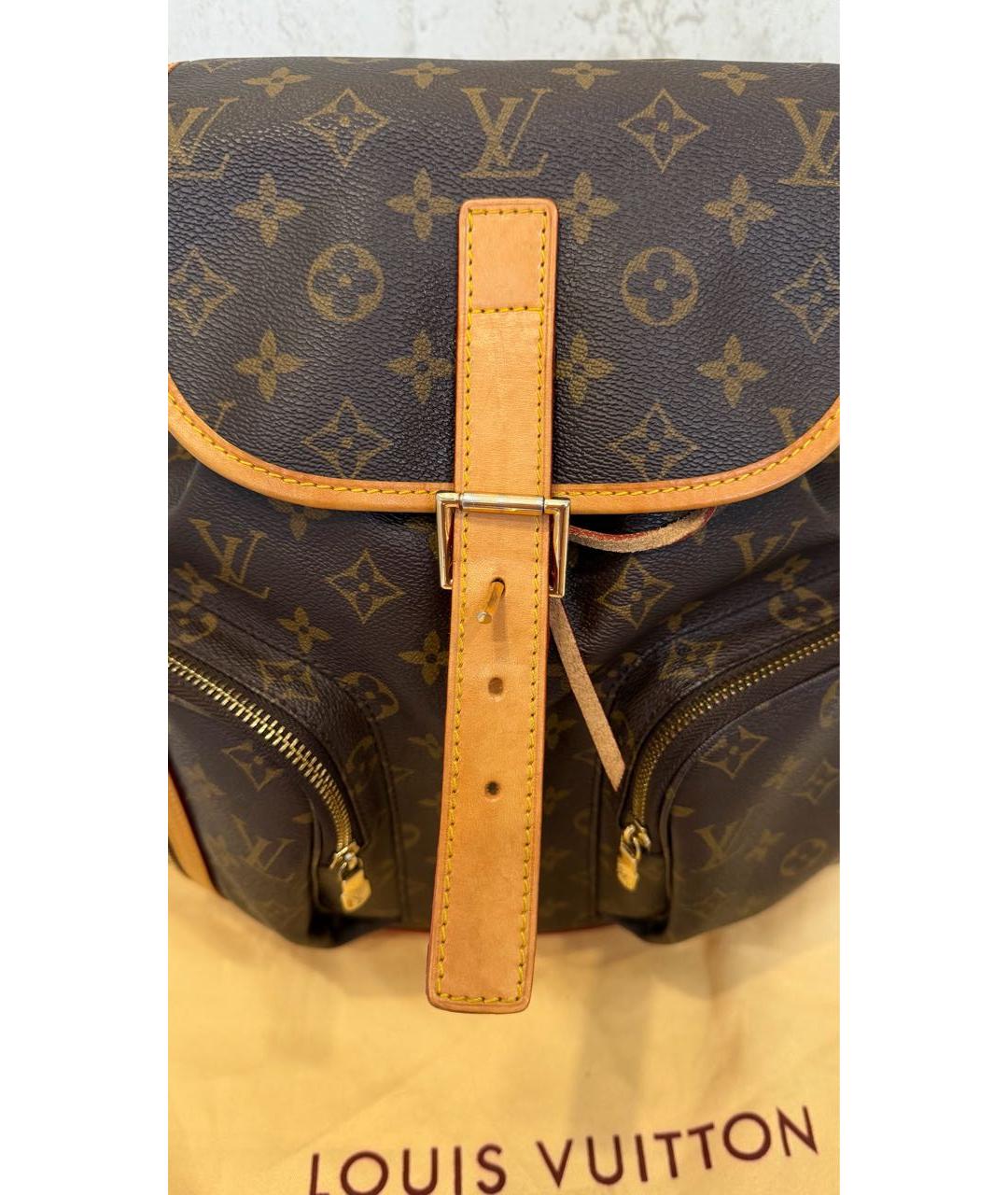 LOUIS VUITTON Коричневый рюкзак, фото 7