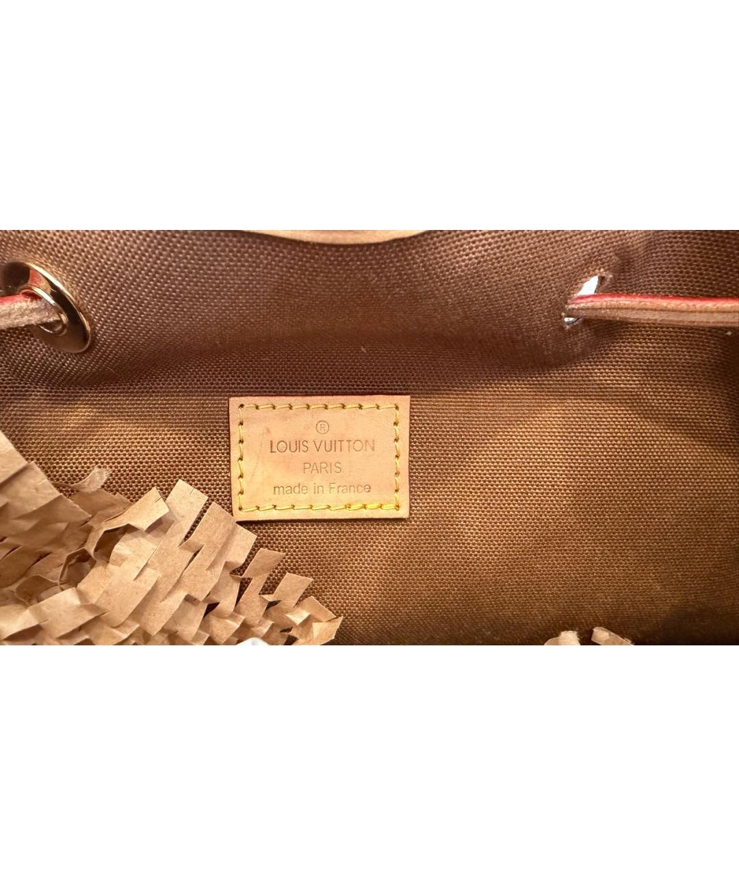 LOUIS VUITTON Коричневый рюкзак, фото 4