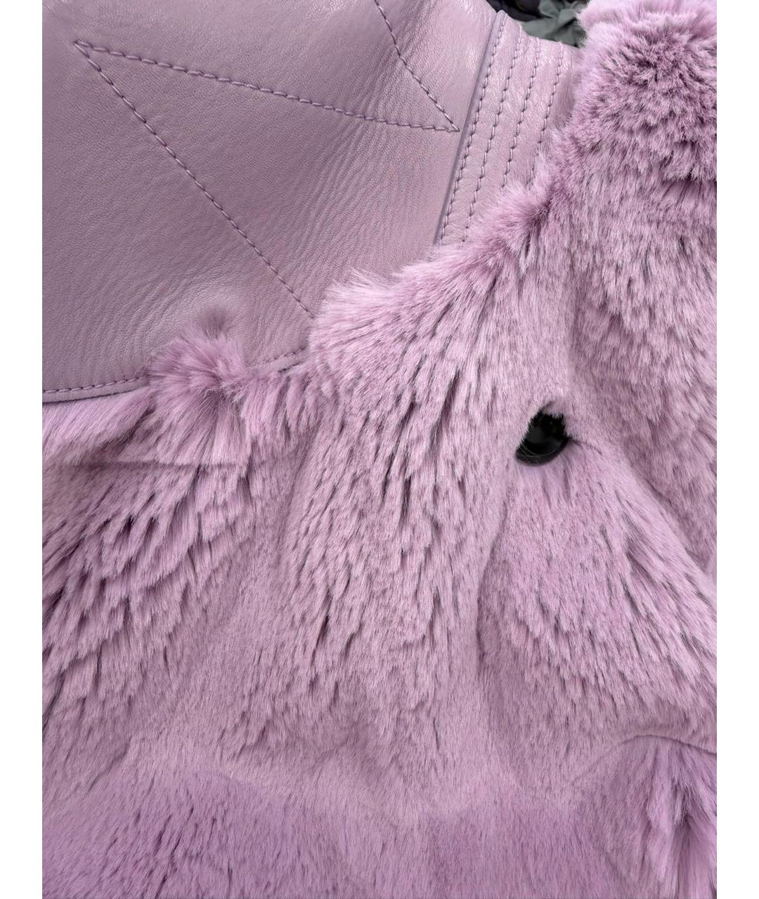 TOM FORD Фиолетовая ацетатная шуба, фото 4