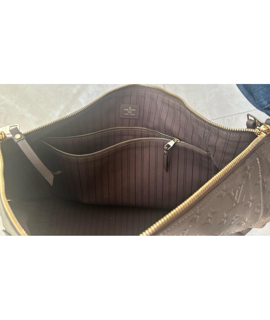 LOUIS VUITTON Коричневая дорожная/спортивная сумка, фото 3