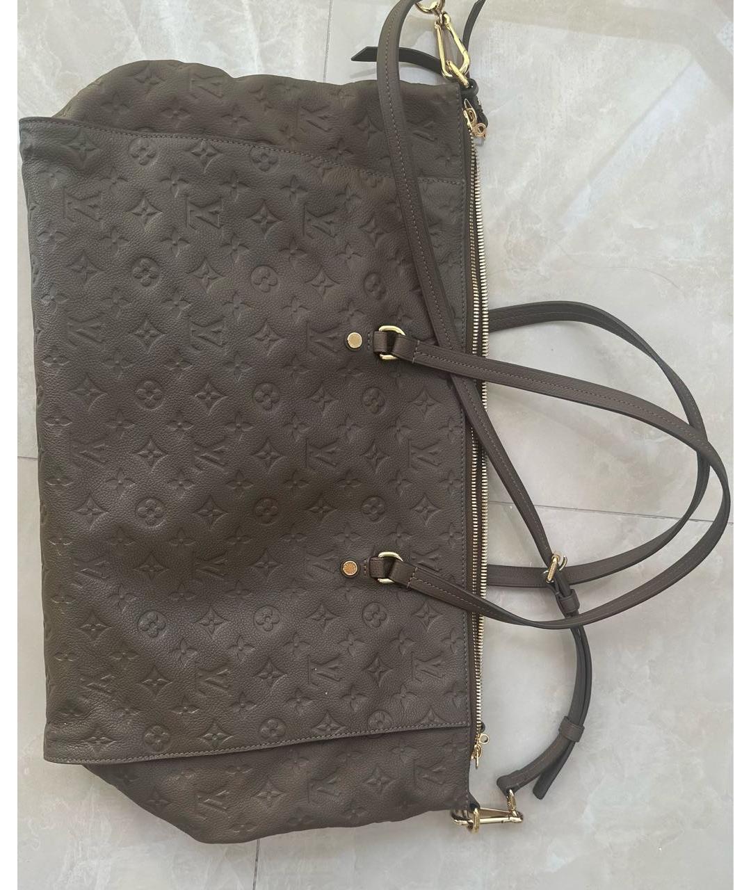 LOUIS VUITTON Коричневая дорожная/спортивная сумка, фото 6