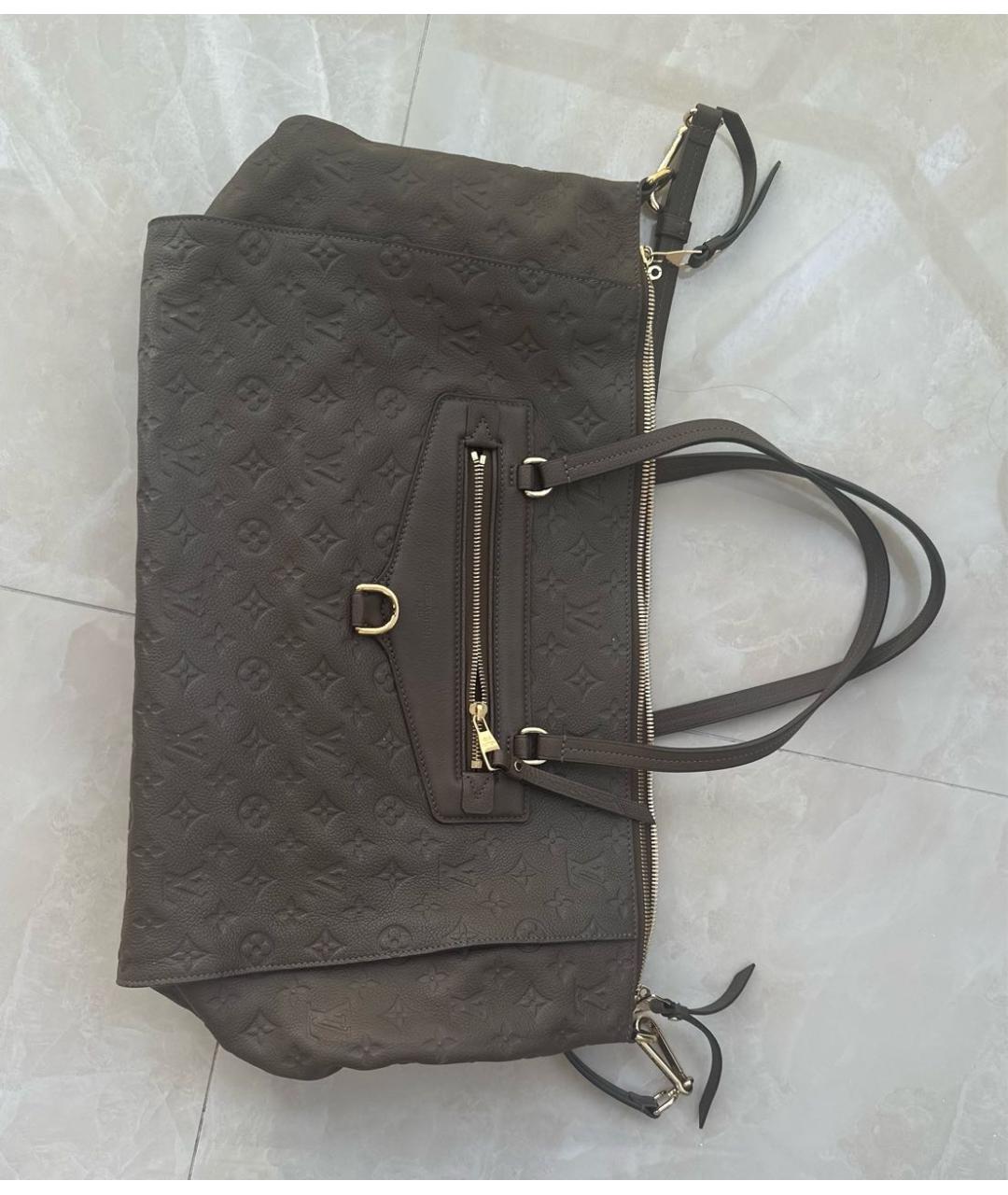 LOUIS VUITTON Коричневая дорожная/спортивная сумка, фото 2