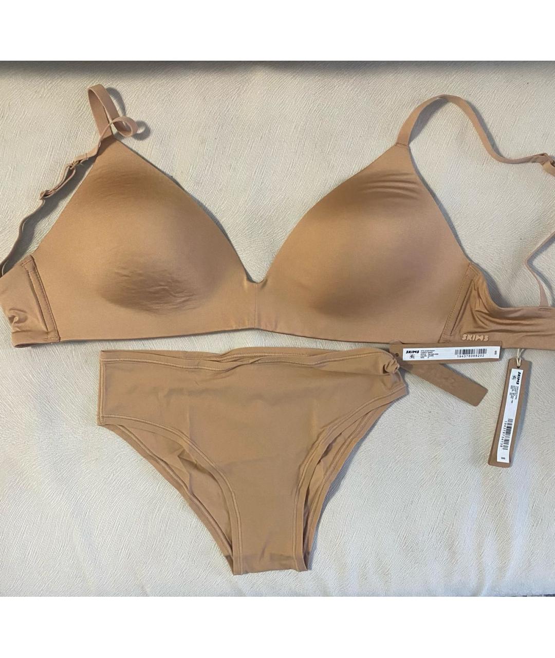 SKIMS Бежевый комплекты, фото 4