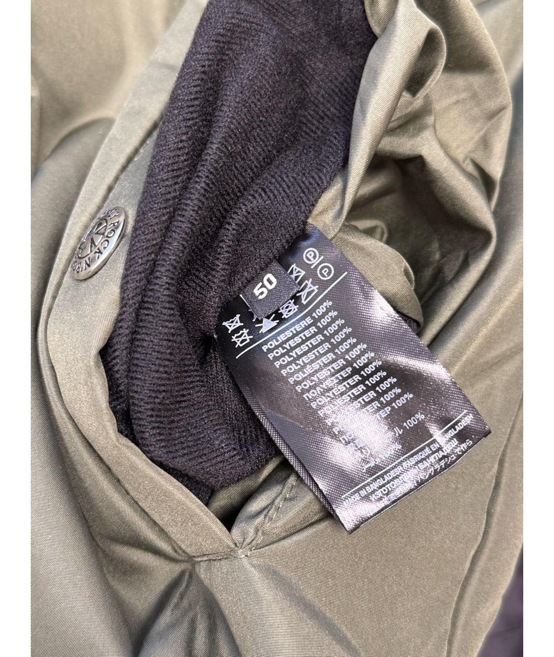 JOHN RICHMOND Темно-синяя полиэстеровая куртка, фото 6