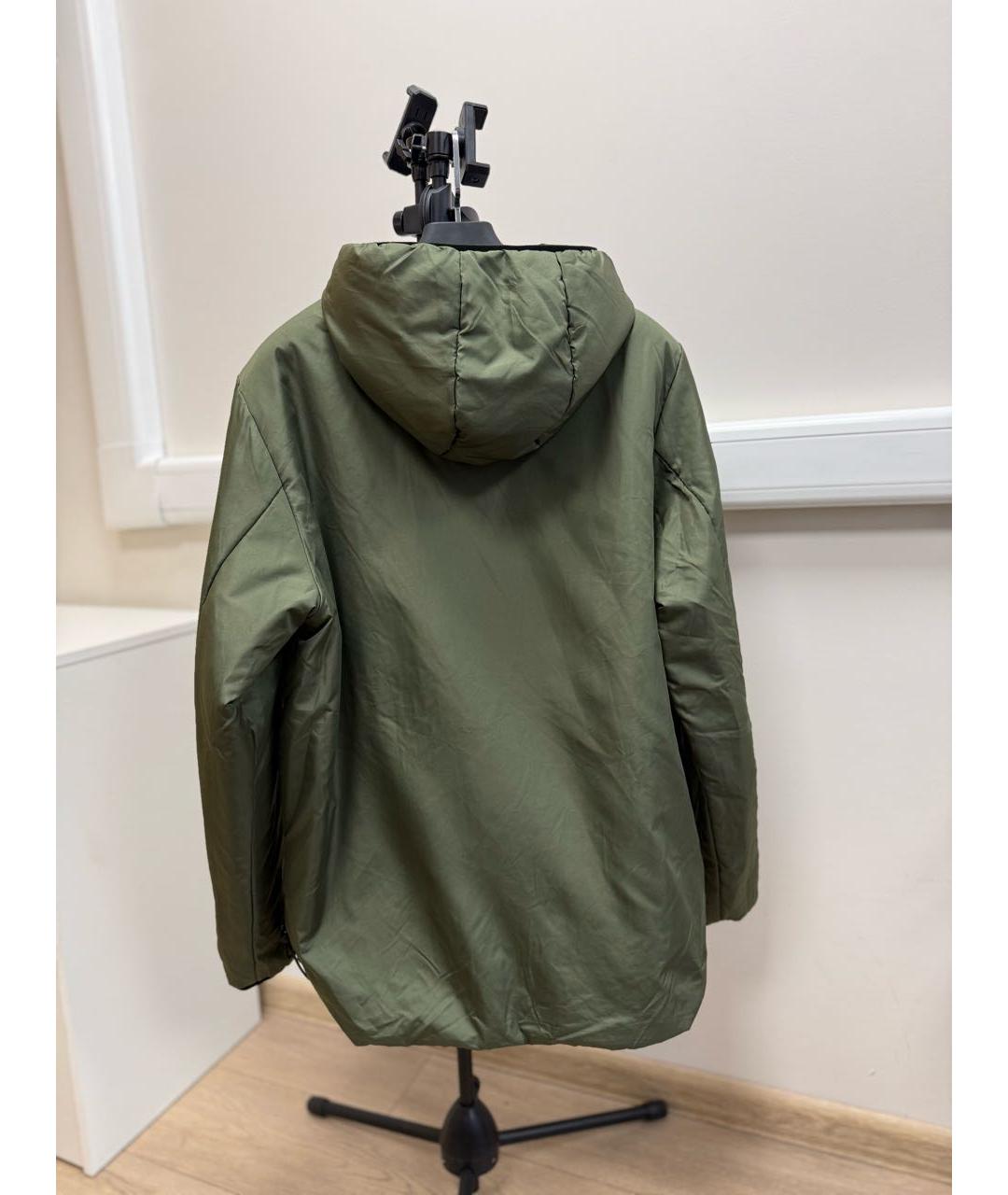 JOHN RICHMOND Темно-синяя полиэстеровая куртка, фото 5