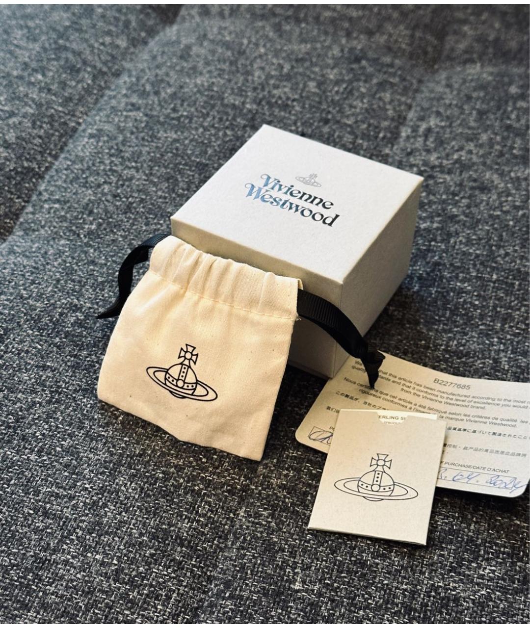 VIVIENNE WESTWOOD Золотые металлические серьги, фото 4