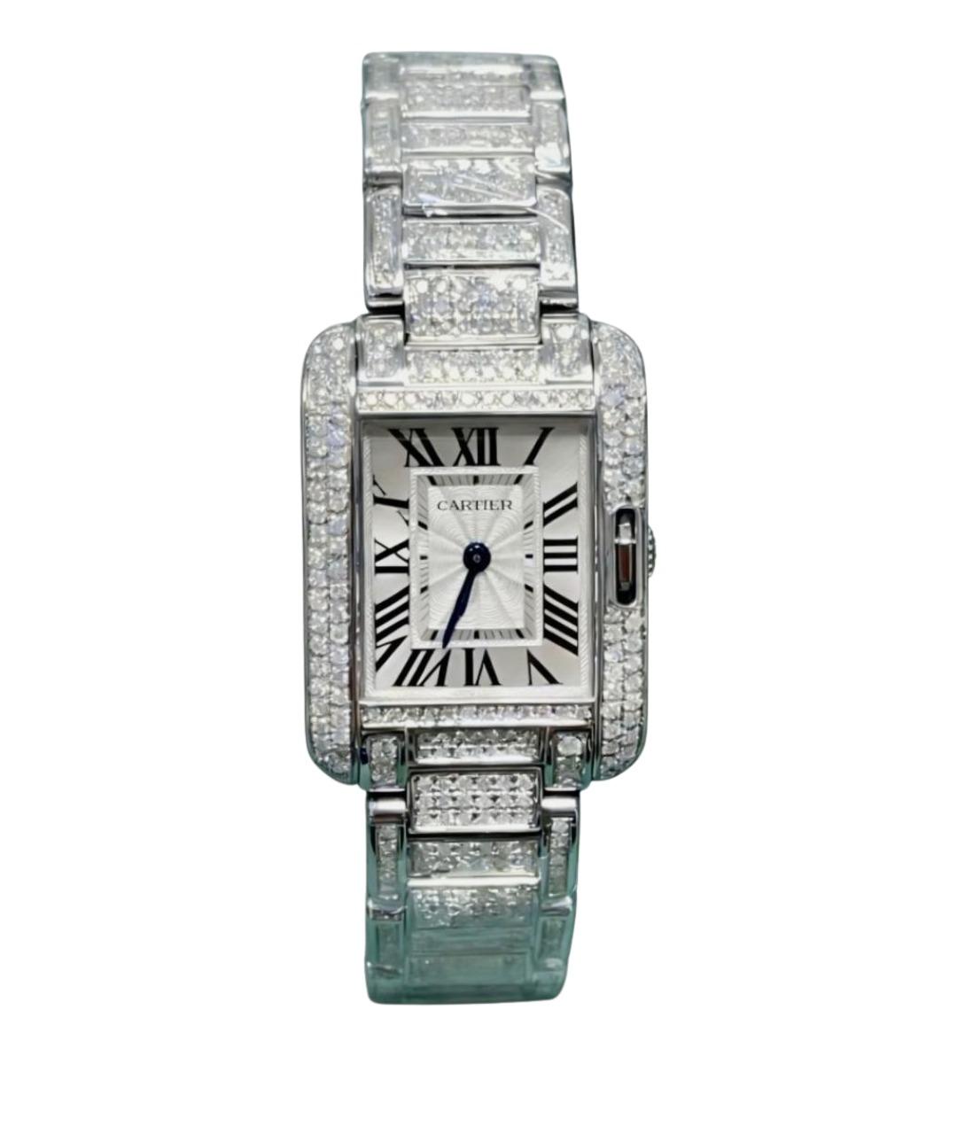CARTIER Белые часы, фото 1