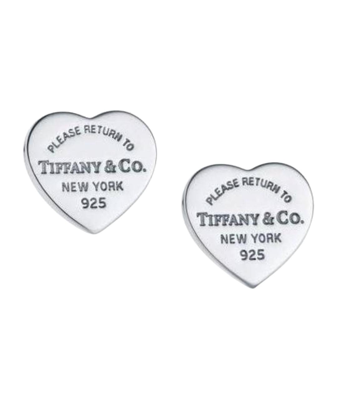 TIFFANY&CO Серебряные серебряные серьги, фото 1