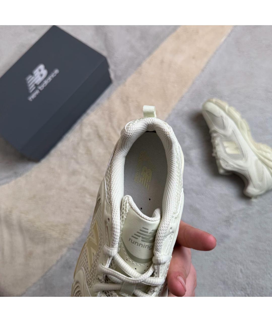 NEW BALANCE Желтые текстильные кроссовки, фото 8