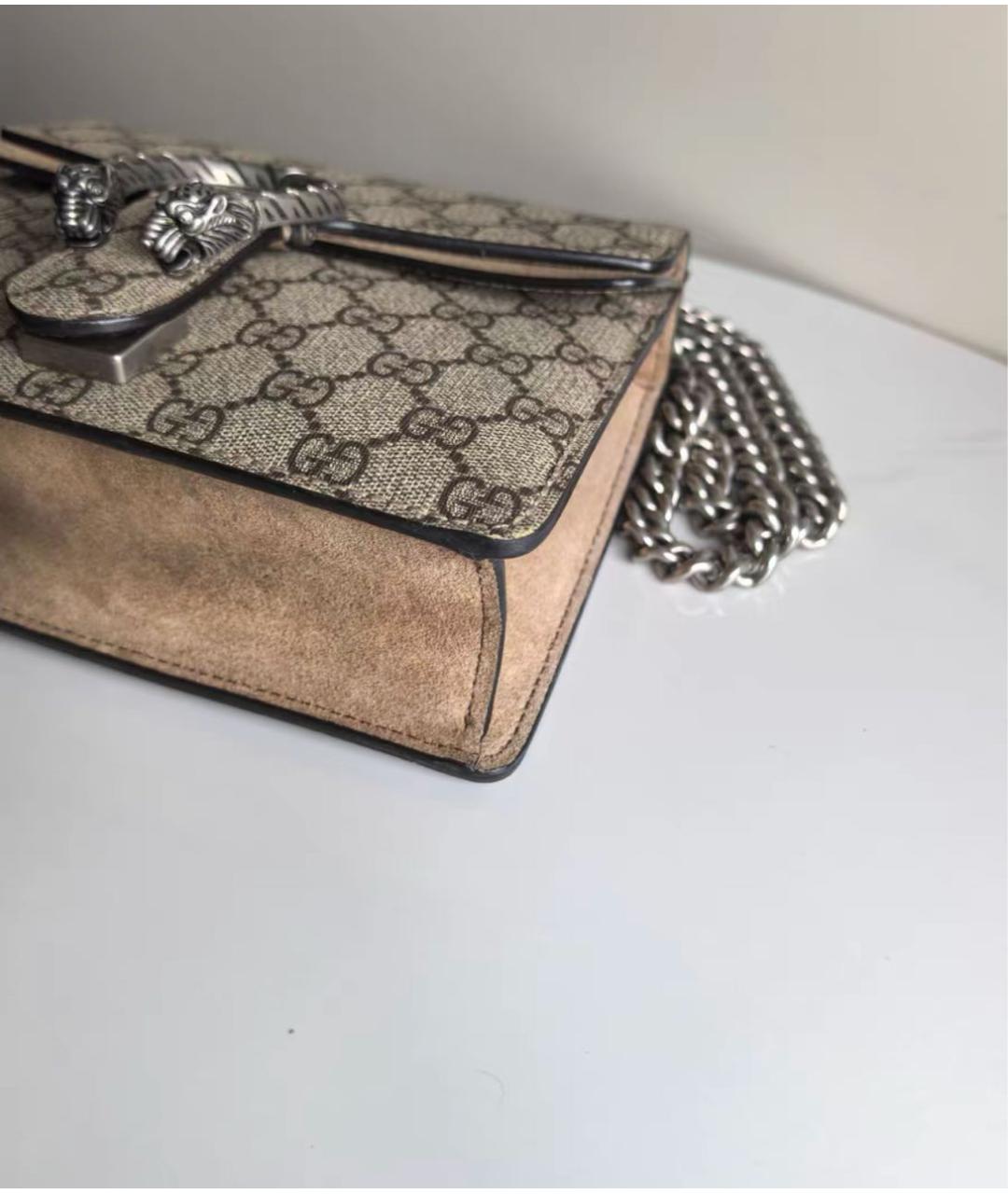 GUCCI Бежевая сумка через плечо, фото 4