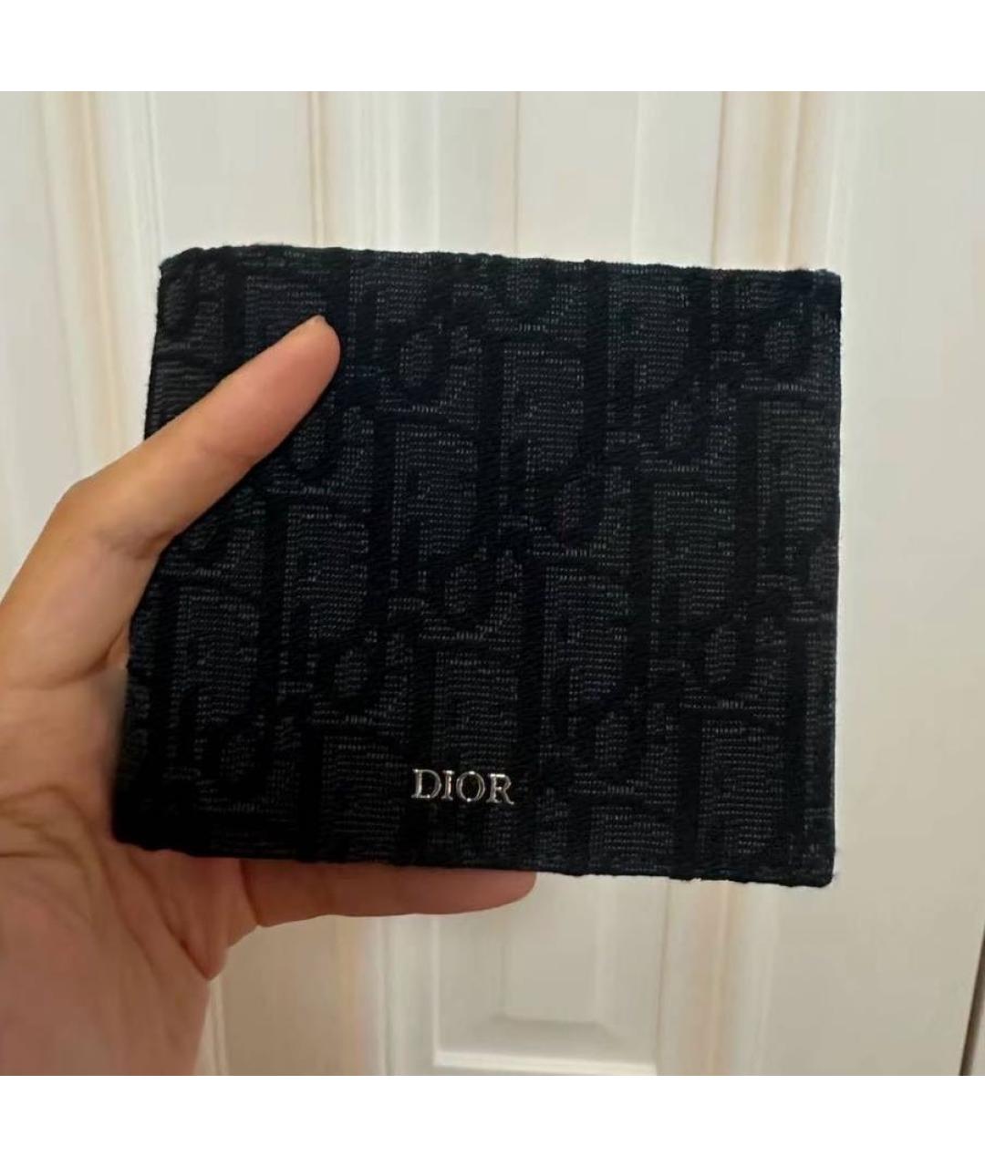 CHRISTIAN DIOR Черный кошелек, фото 3