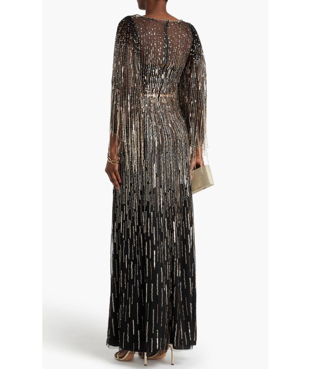 JENNY PACKHAM Черное коктейльное платье, фото 3