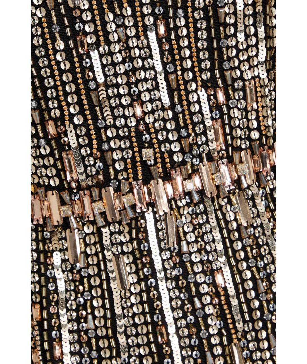 JENNY PACKHAM Черное коктейльное платье, фото 4