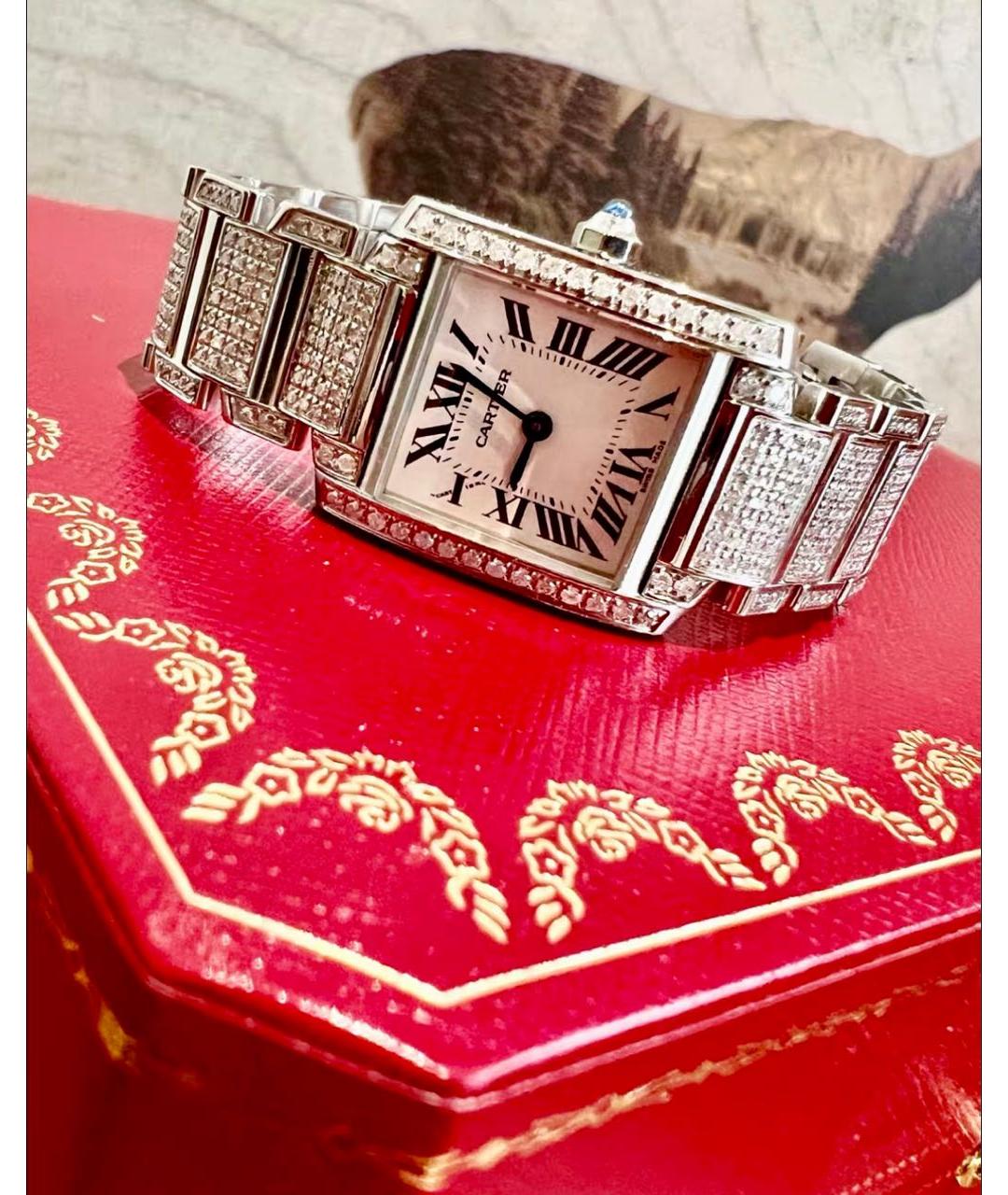 CARTIER Серебряные часы, фото 3