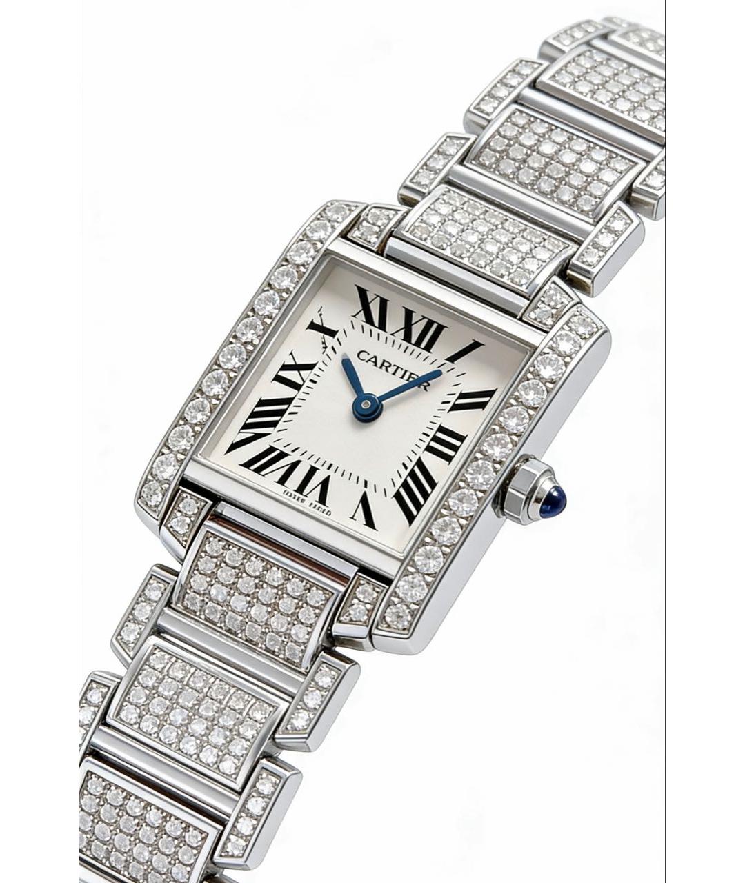 CARTIER Серебряные часы, фото 2