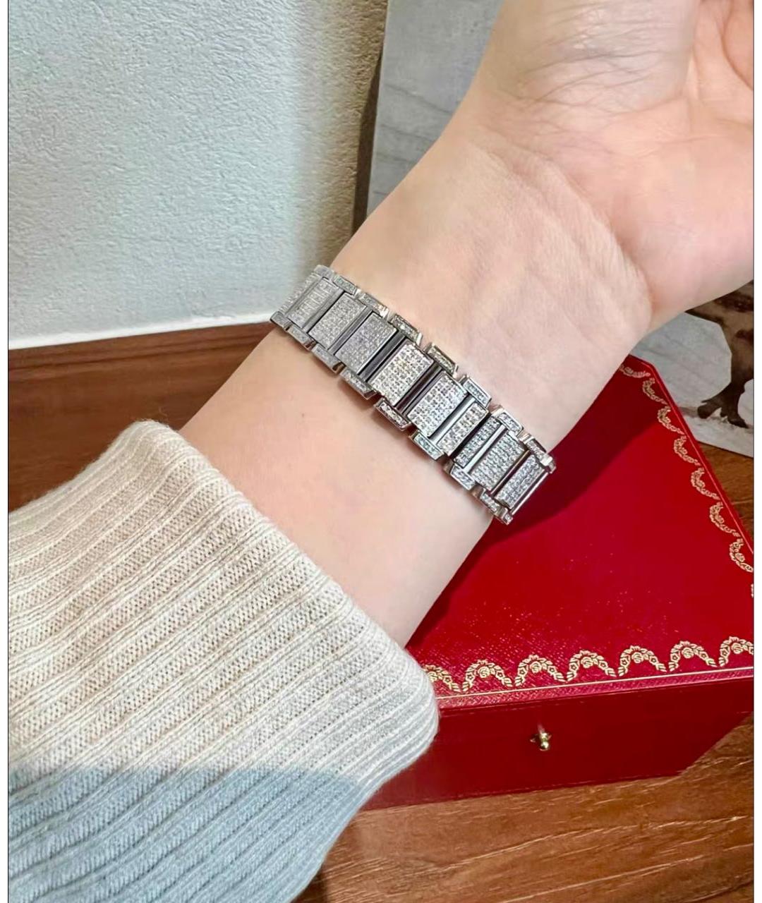 CARTIER Серебряные часы, фото 5