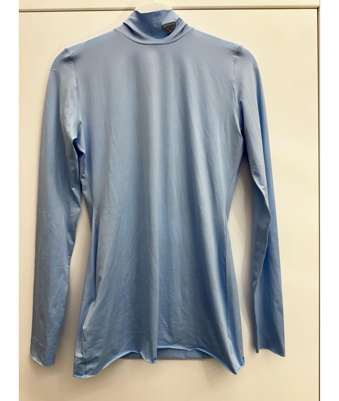 PRADA Голубая водолазка, фото 6