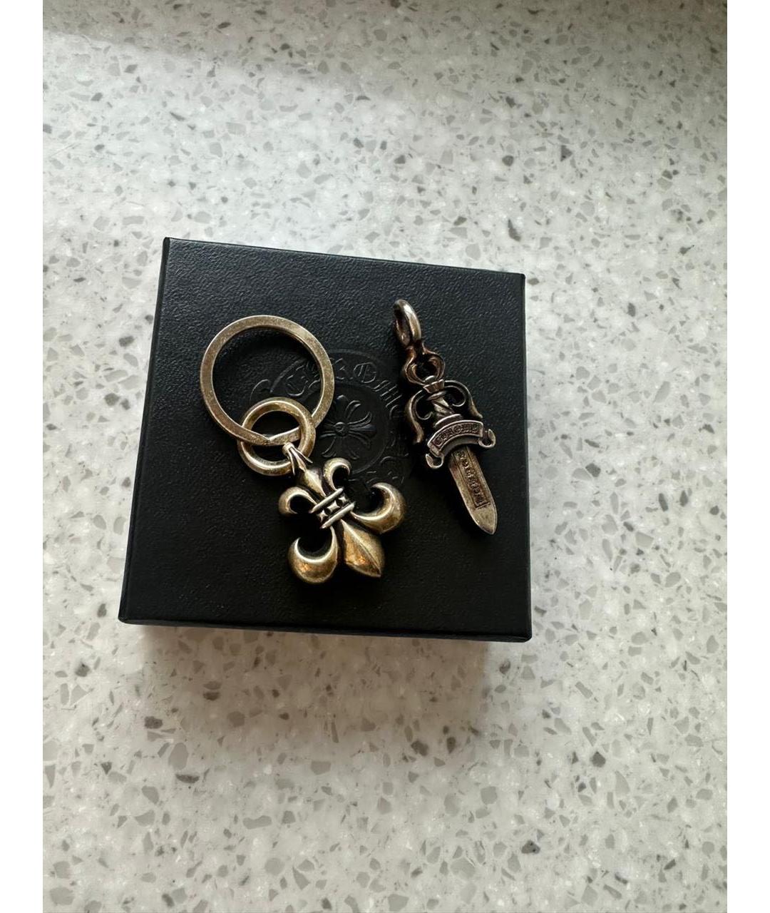 CHROME HEARTS Серебряная серебряная цепочка/подвеска, фото 3