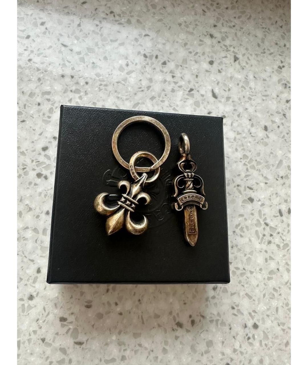 CHROME HEARTS Серебряная серебряная цепочка/подвеска, фото 4