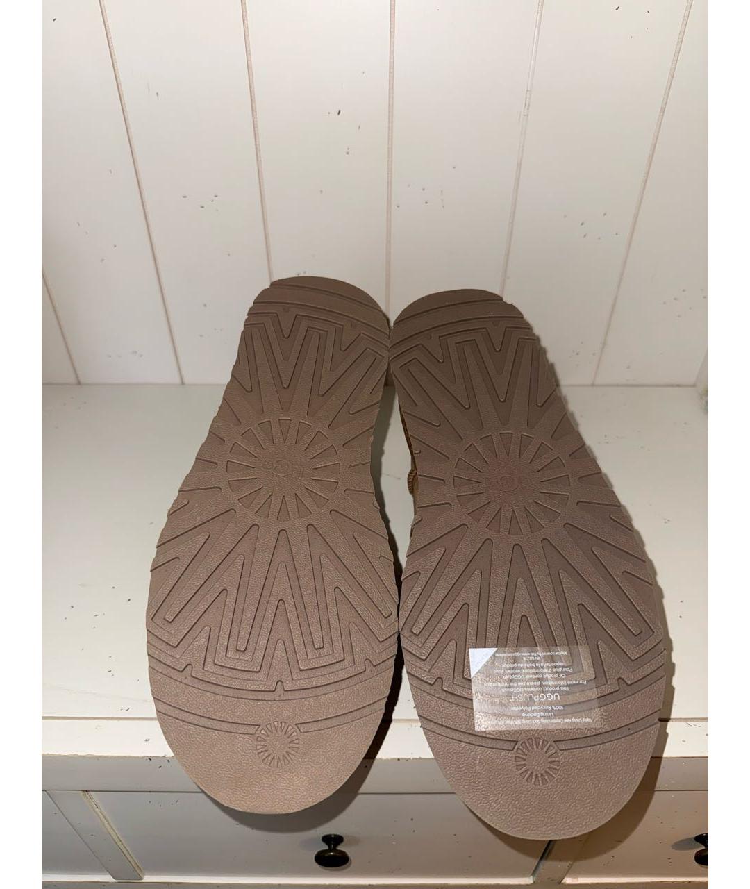 UGG AUSTRALIA Коричневые ботинки, фото 6