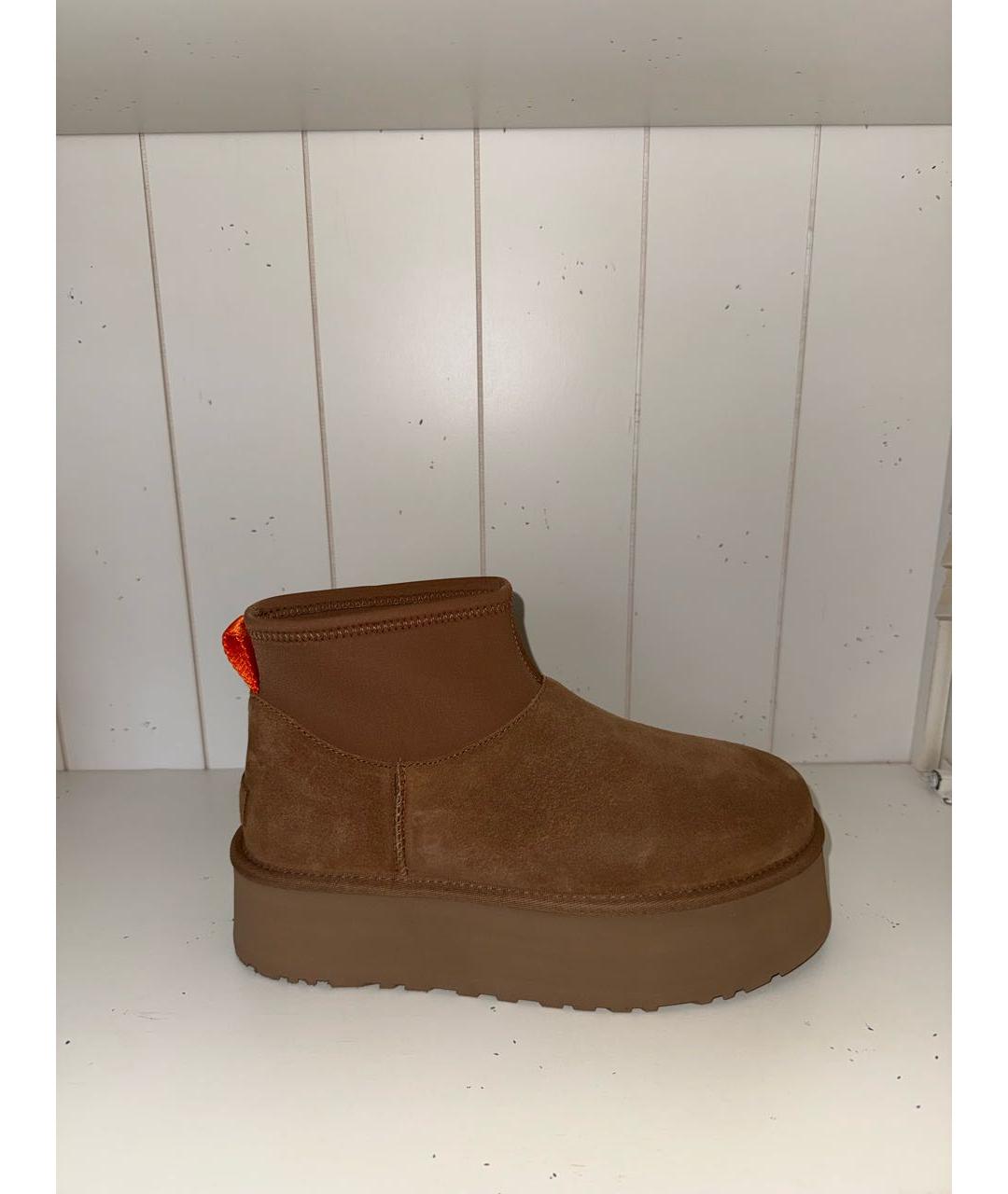 UGG AUSTRALIA Коричневые ботинки, фото 9