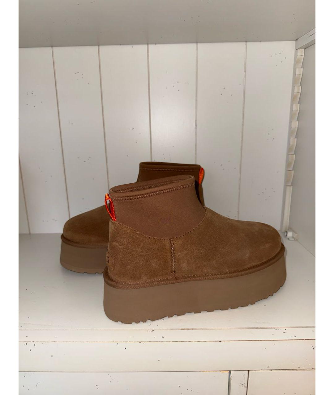 UGG AUSTRALIA Коричневые ботинки, фото 8