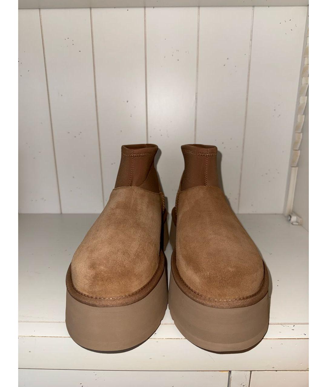 UGG AUSTRALIA Коричневые ботинки, фото 2