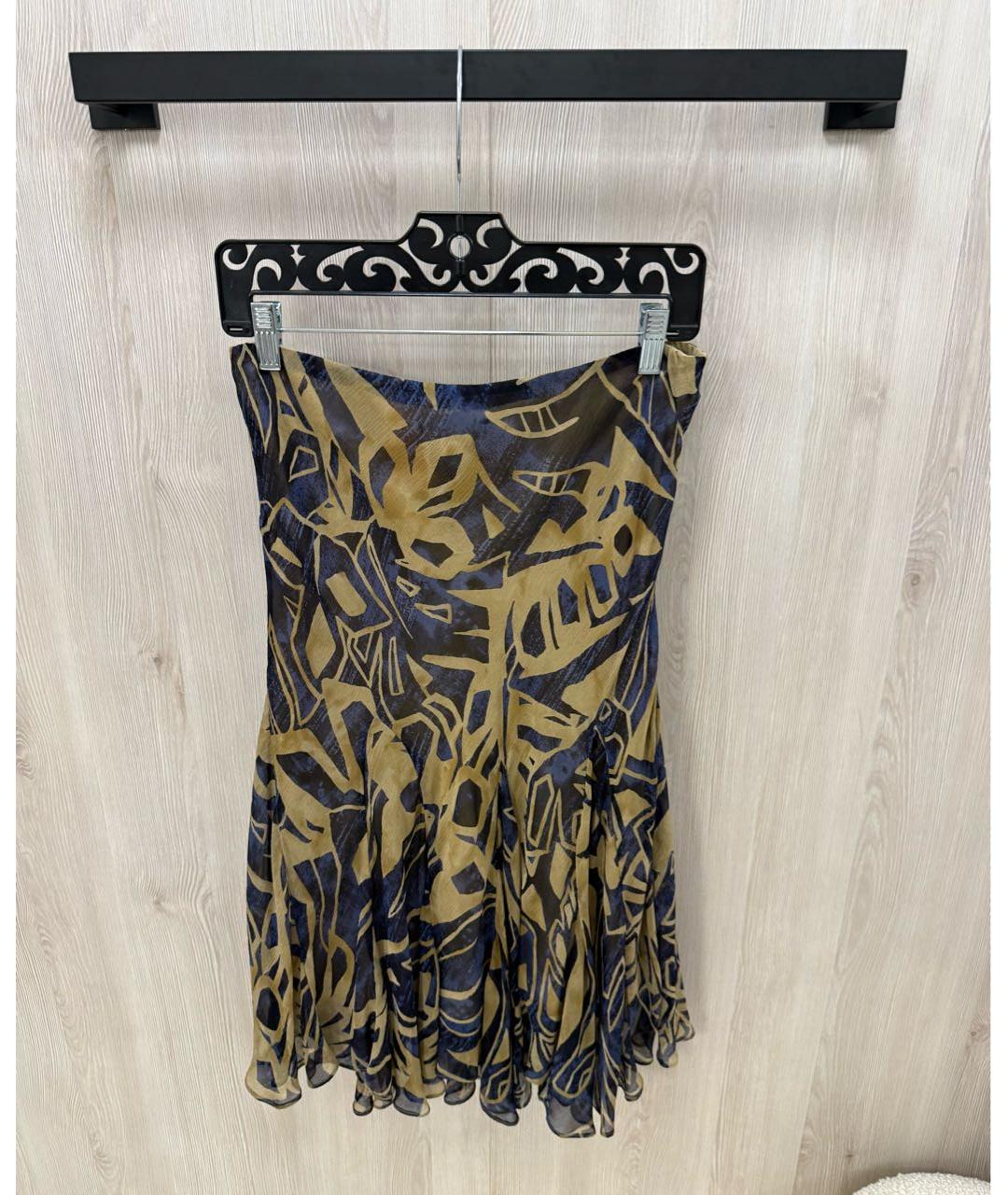 RALPH LAUREN Шелковая юбка миди, фото 2