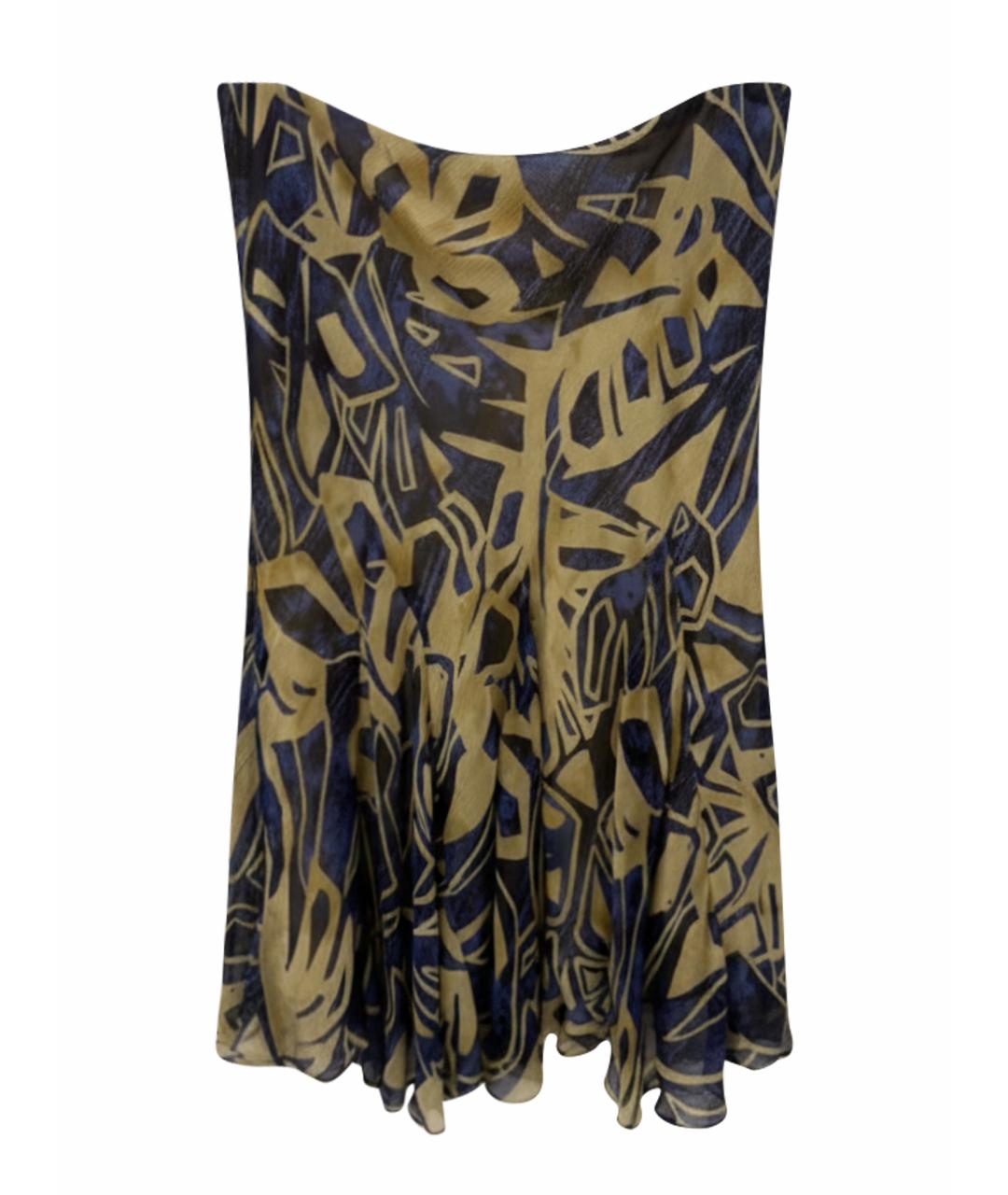 RALPH LAUREN Шелковая юбка миди, фото 1