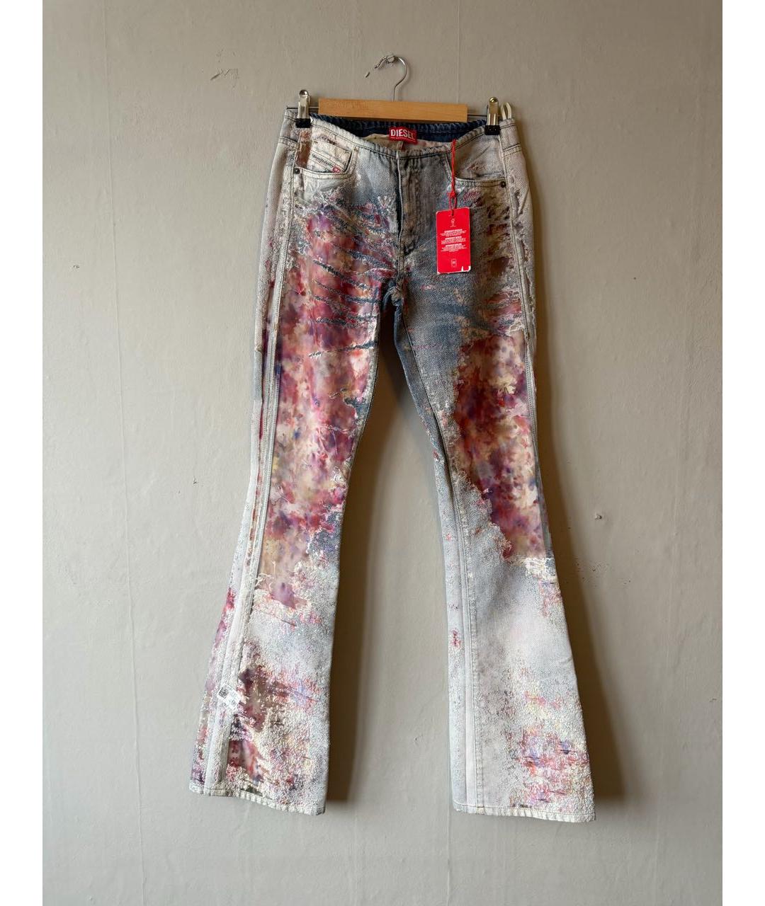 DIESEL Мульти джинсы клеш, фото 3
