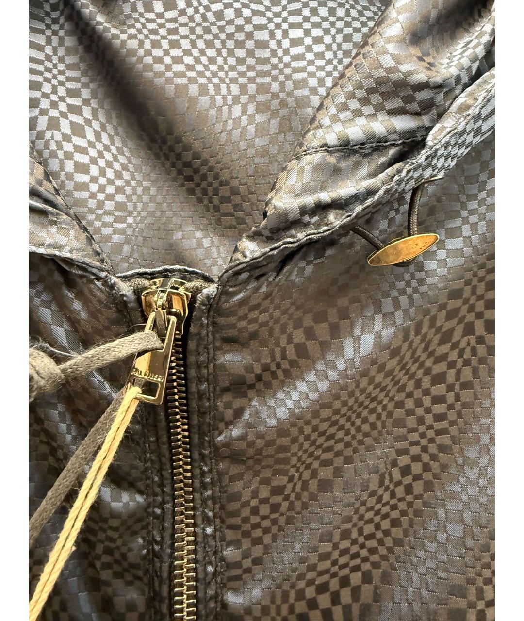 PAL ZILERI Темно-синяя полиамидовая куртка, фото 3