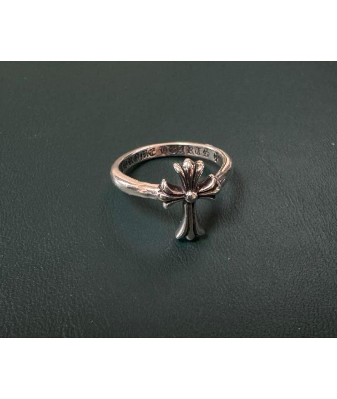 CHROME HEARTS Серебряное серебряное кольцо, фото 2