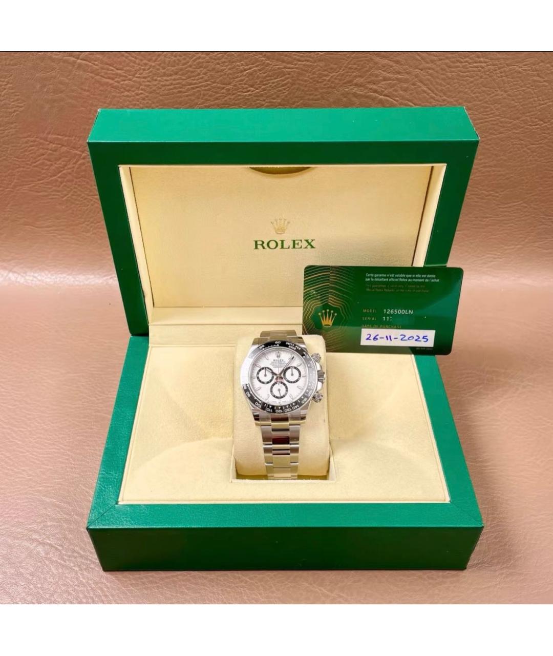 ROLEX Часы из белого золота, фото 2