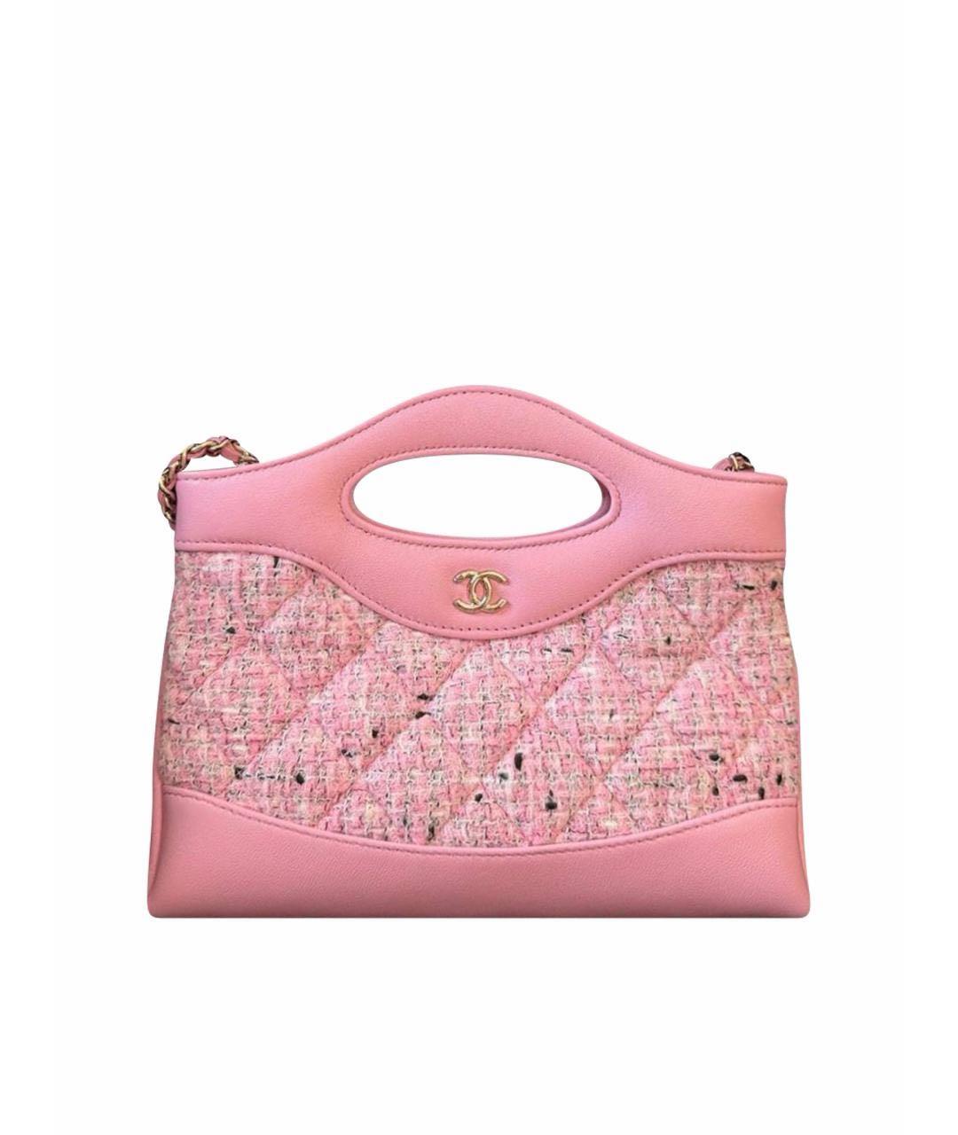 CHANEL Розовая сумка через плечо, фото 3