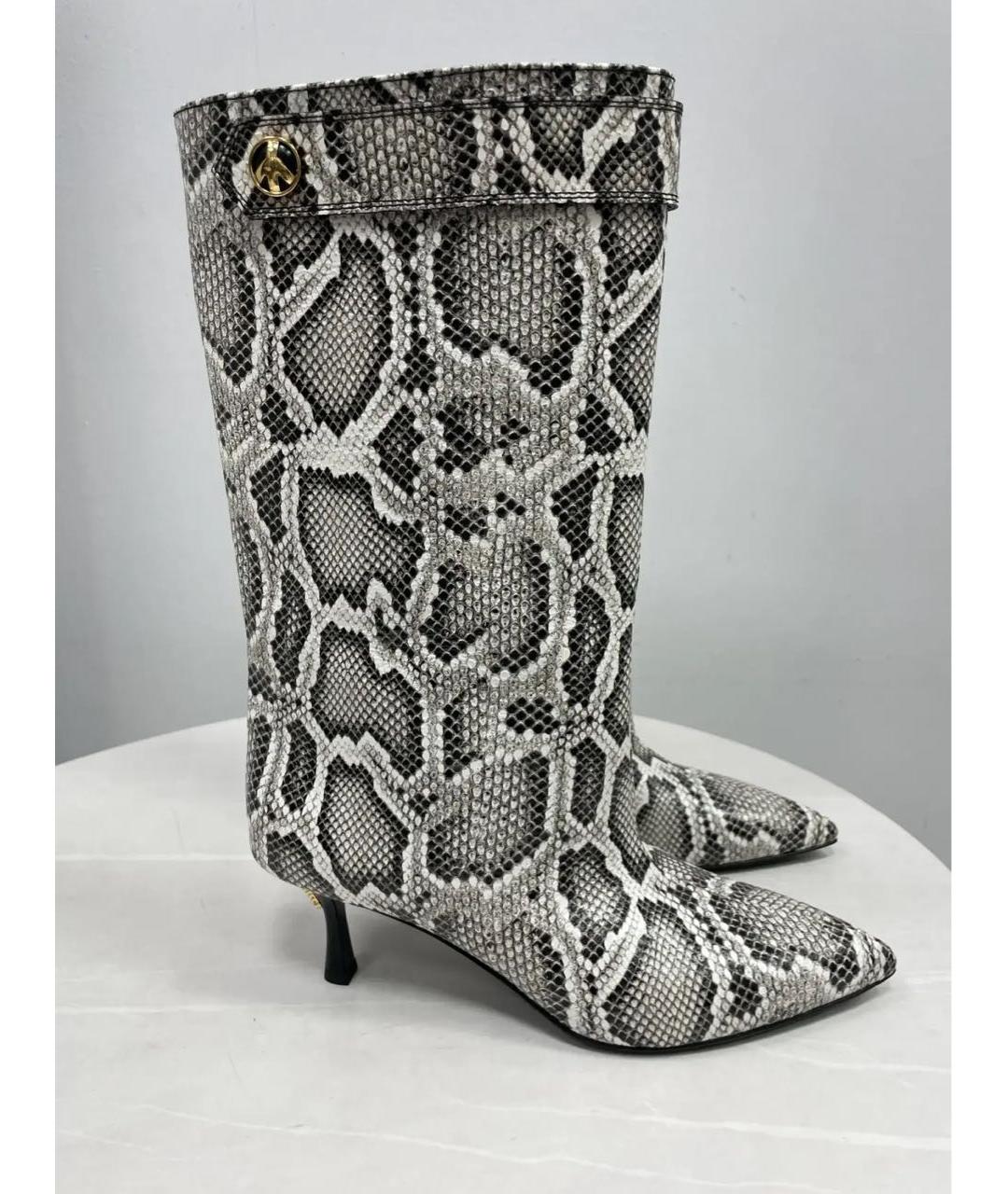 MOSCHINO Мульти кожаные сапоги, фото 8