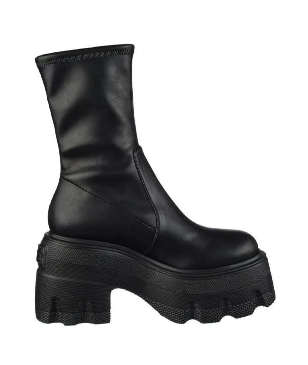 CASADEI Черные кожаные ботинки, фото 4