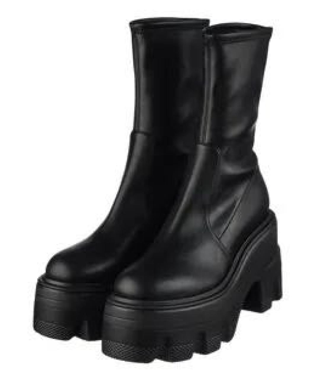 CASADEI Черные кожаные ботинки, фото 2