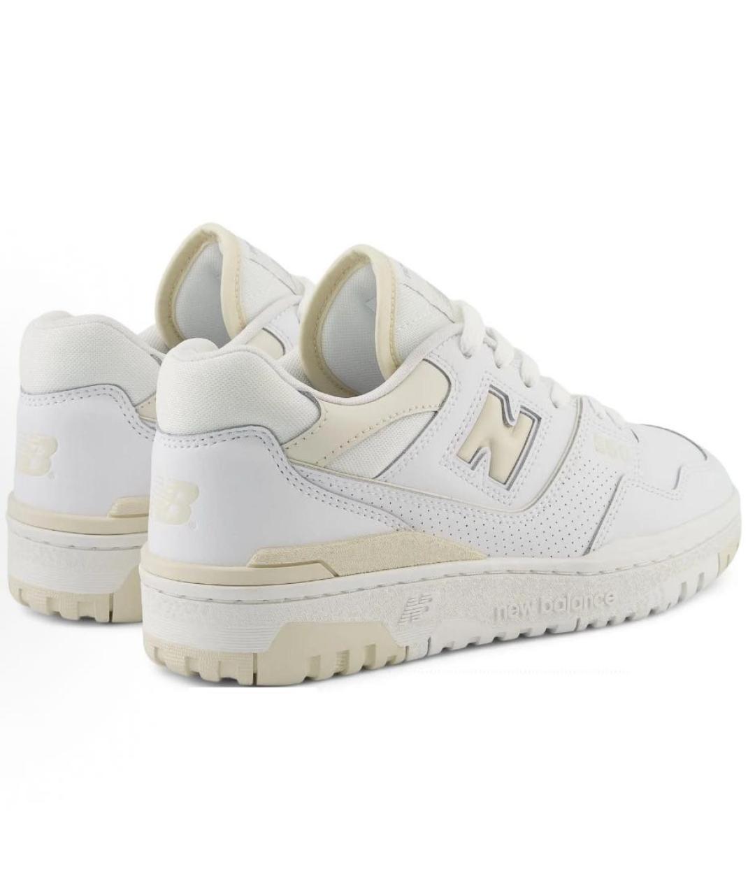 NEW BALANCE Бежевые кожаные кроссовки, фото 3