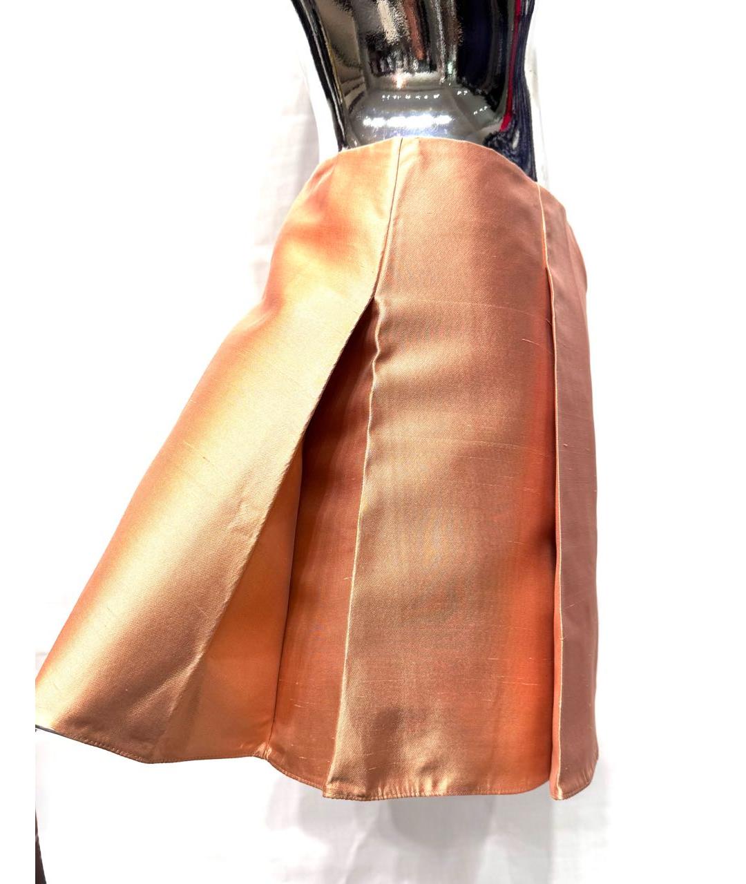 BALENCIAGA Шелковая юбка мини, фото 3