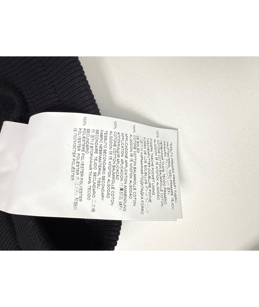 JUST CAVALLI Черные хлопковые спортивные брюки и шорты, фото 5