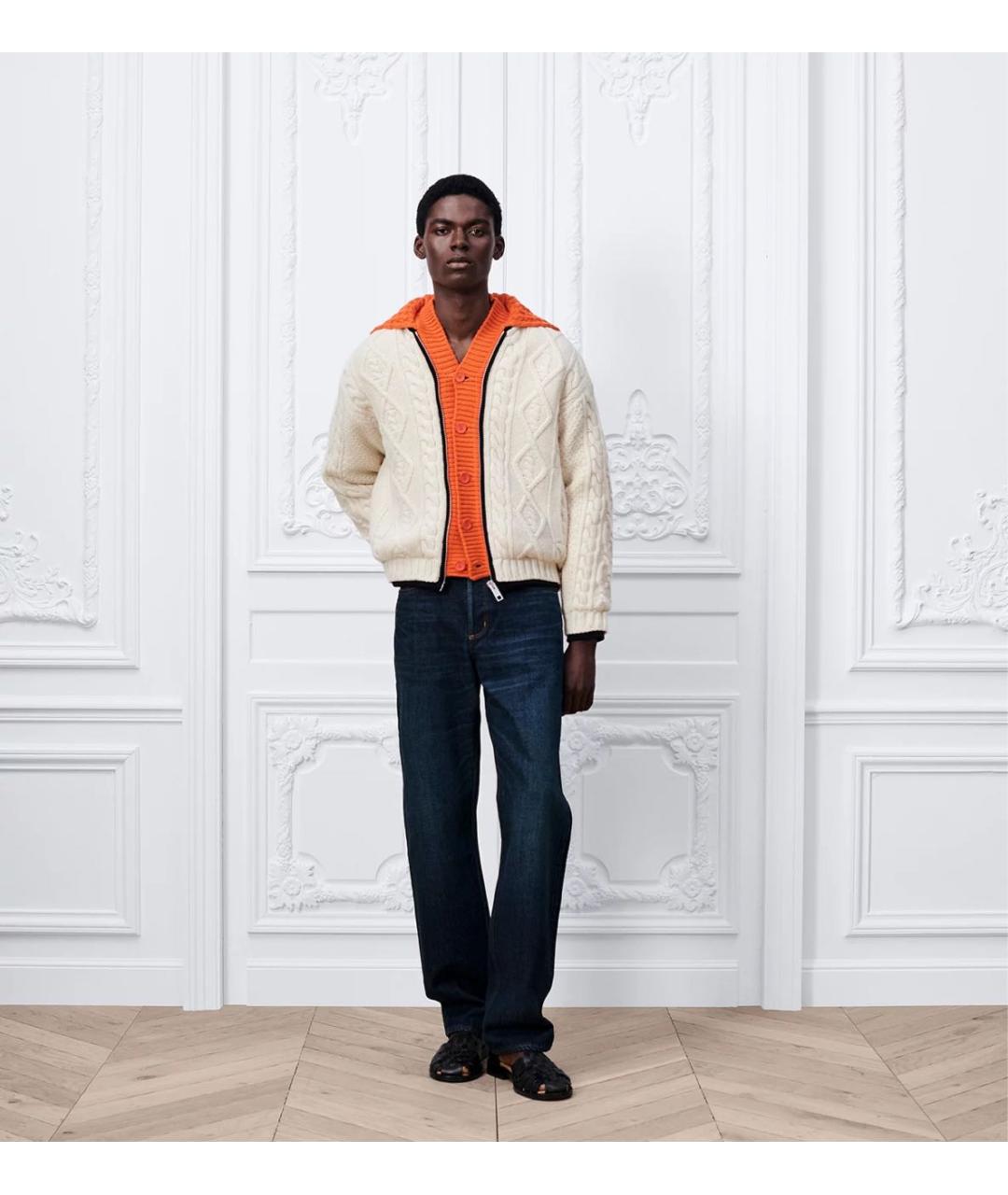 CHRISTIAN DIOR Бежевая шерстяная куртка, фото 2